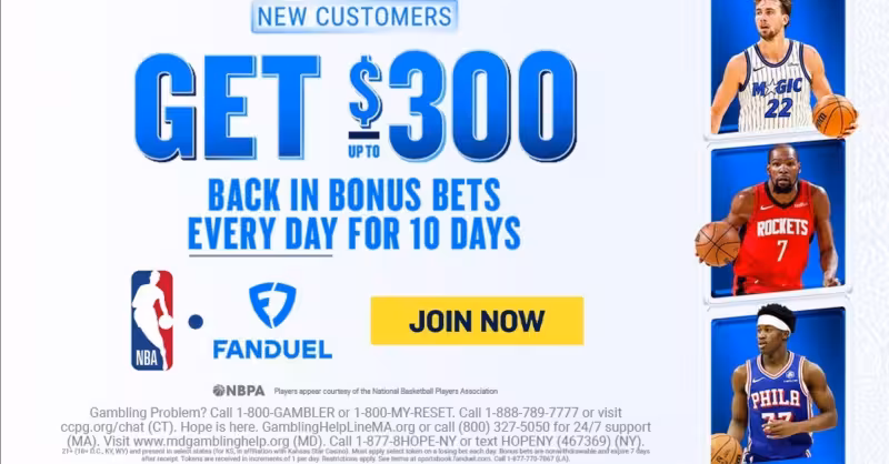 FanDuel promo code: Get up to $3,000 in bonus bets for 2026 college basketball tournament, golf betting on Monday