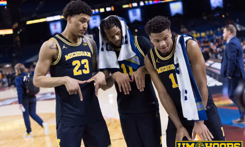 Born in the gym, built for the stage: The friendship driving Michigan's Final Four run | UM Hoops.com