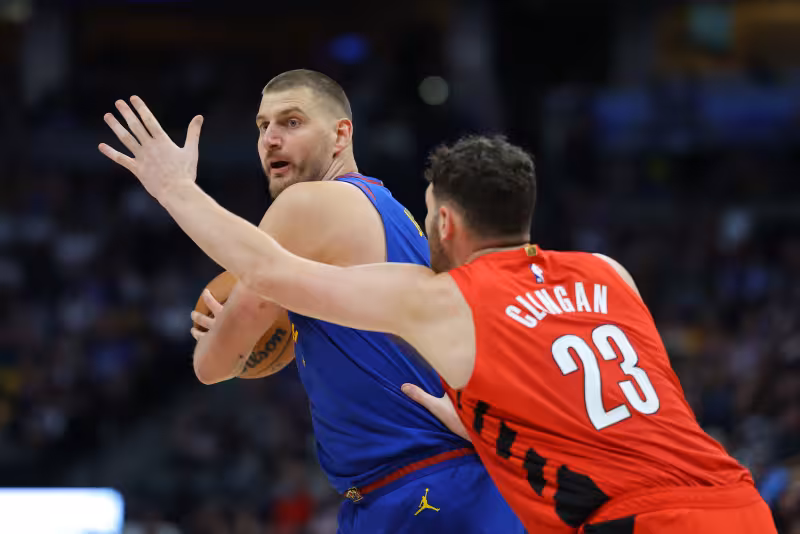 Blazers Travel to Mile High City for Final Bout With Nuggets