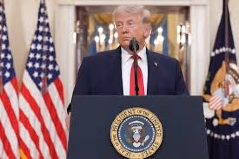 Trump Press Conference Follows Sunday Threat to Strike Iran