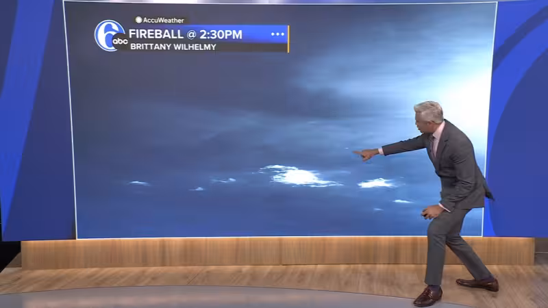 NASA releases report on fireball spotted in Philly region