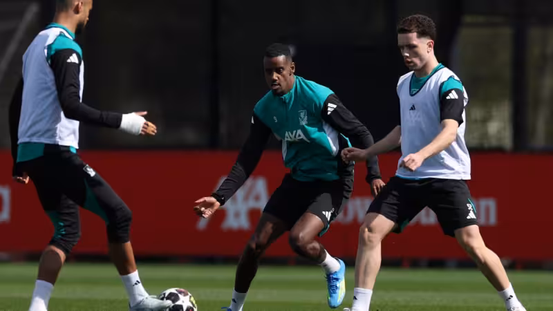 Training photos: Liverpool prepare for trip to PSG in Champions League - Liverpool FC