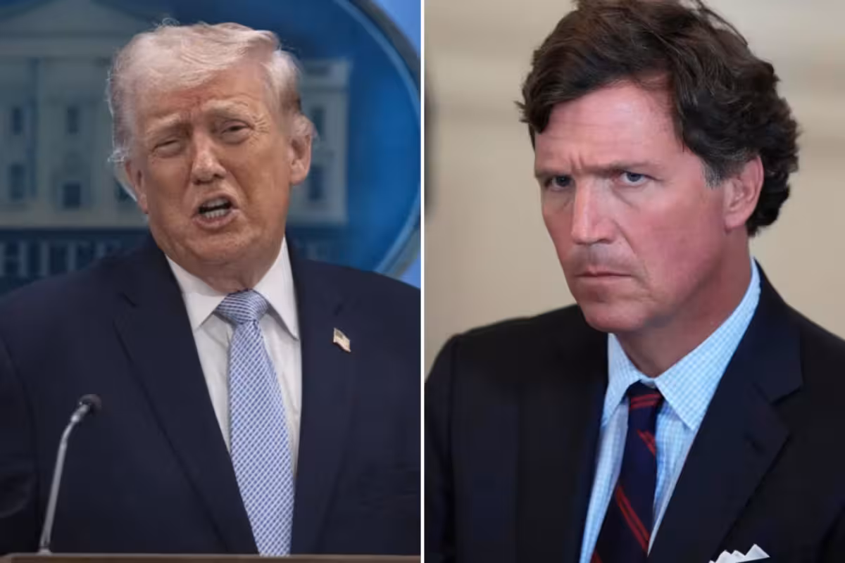 Candace Owens? Trump rebukes Tucker Carlson as Iran split widens