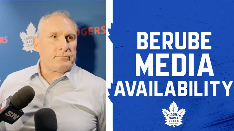 Craig Berube | Pre Game vs New York Islanders | April 09, 2026 | Toronto Maple Leafs