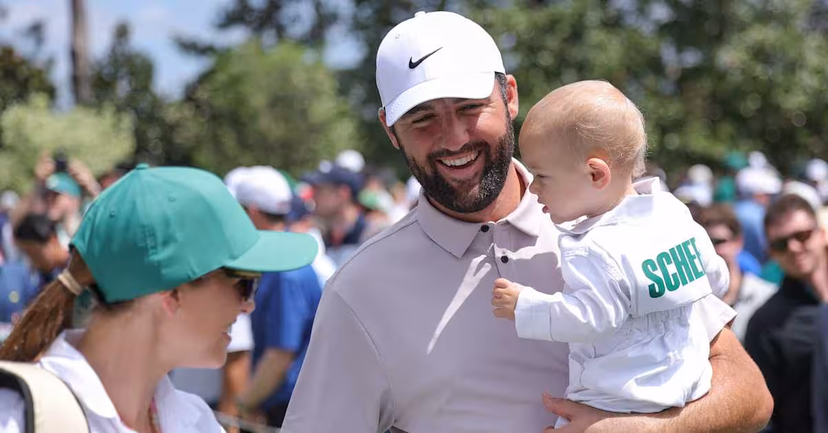 Scottie Scheffler Masters update: second child Remy joins Augusta week