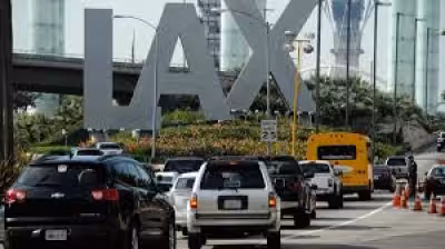Frontier jet nearly hits trucks on LAX taxiway, FAA opens probe