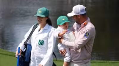 Burns Golfer Sam Burns and wife Caroline expect second child in July