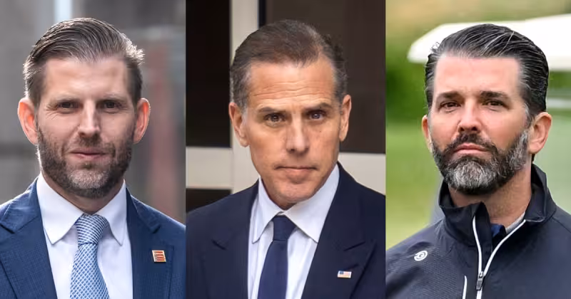 Hunter Biden challenges Trump's oldest sons to fight in a cage match