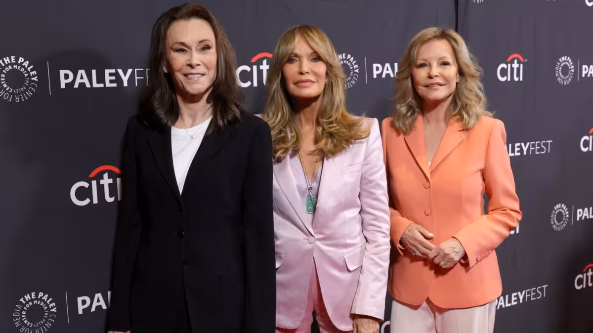 Jaclyn Smith joins Kate Jackson, Cheryl Ladd for Charlie’s Angels reunion
