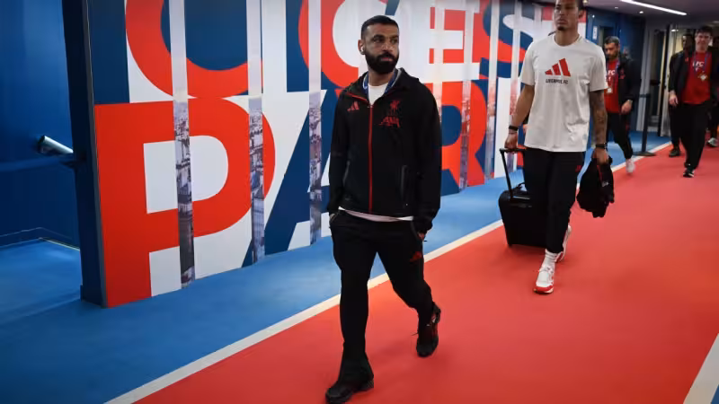 Mohamed Salah benched for Liverpool quarterfinal with PSG