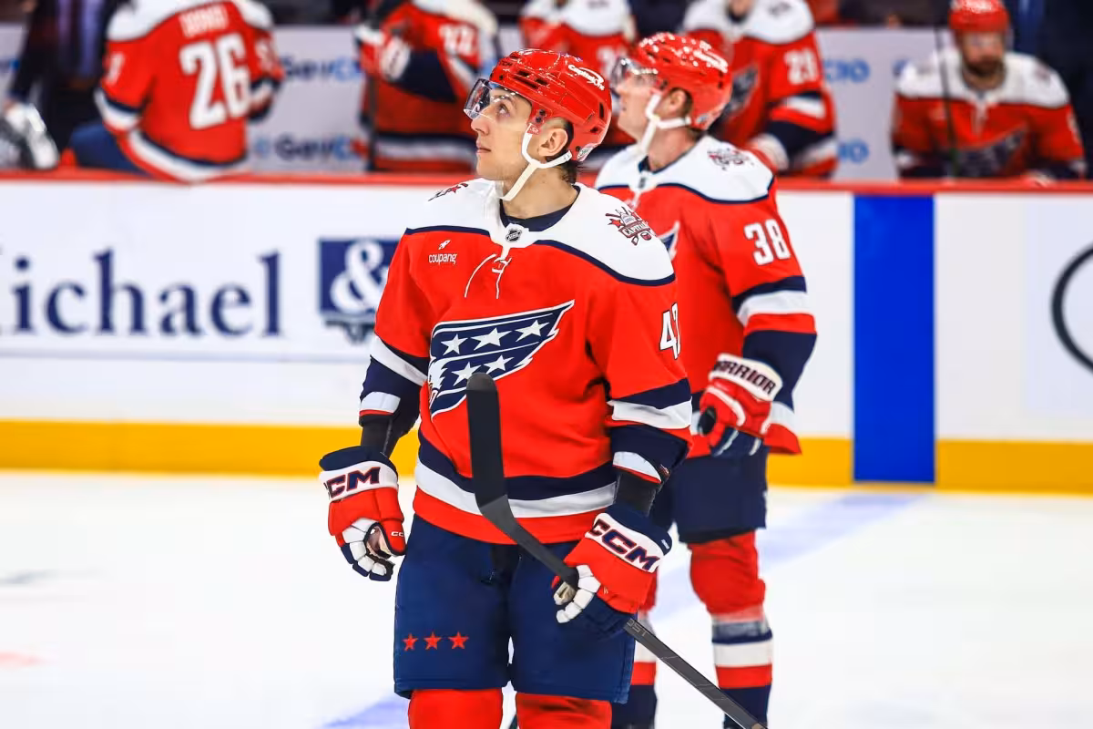 Ryan Leonard watch as Capitals fade from wild-card race, but another route remains