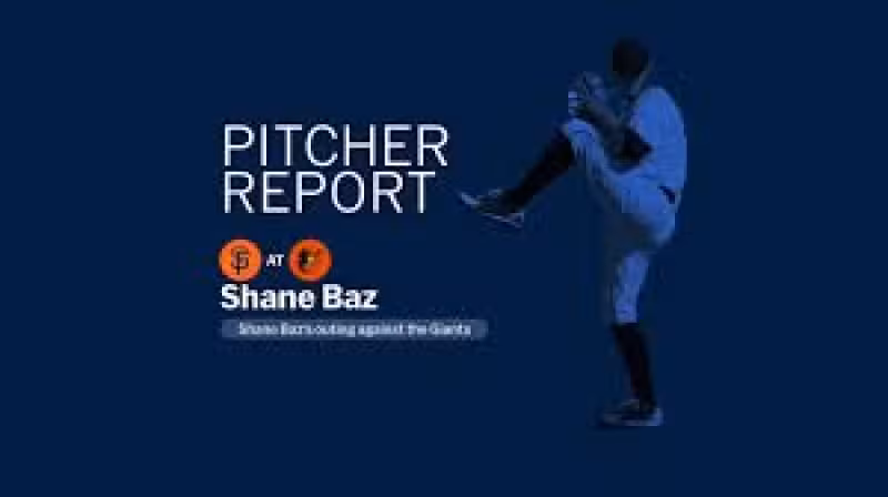 Shane Baz's outing against the Giants
