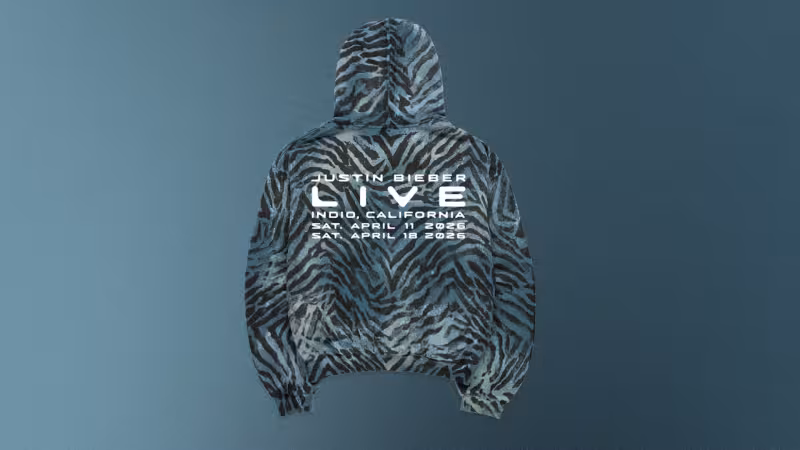 SKYLRK Unveils Coachella Merch Ahead of Justin Bieber’s Headlining Set