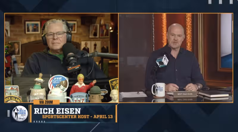 Rich Eisen would 'love' to host 'SportsCenter' with Dan Patrick