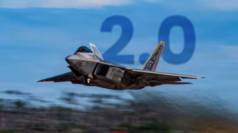New Raptor: Why America's Top Fighter Is Trading Pure Stealth For Passive Detection & Range