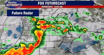 Weather Detroit: Warm, windy day brings storm chances tonight and again Friday