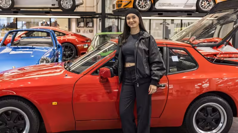 Eva Lys Is in the Fast Lane to Fame