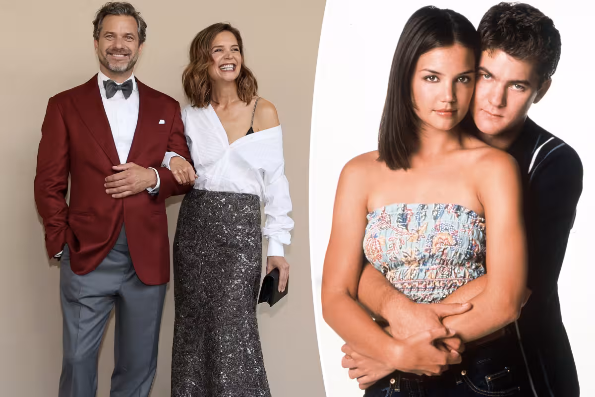 Joshua Jackson Katie Holmes Red Carpet: Holmes turns heads at NYC event