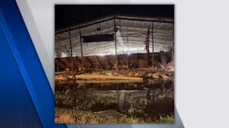 Wall collapses at Veterans Memorial Park Ice Arena in Ann Arbor after overnight storms