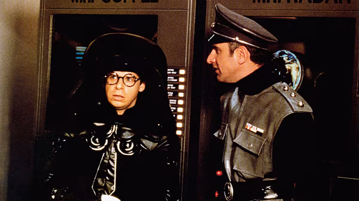 Rick Moranis returns as Dark Helmet in Mel Brooks' Spaceballs sequel