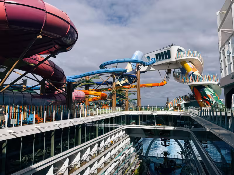 Royal Caribbean responds to rumors about closed water slides on its ships