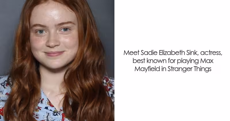 Sadie Sink: Bio And Career Highlights