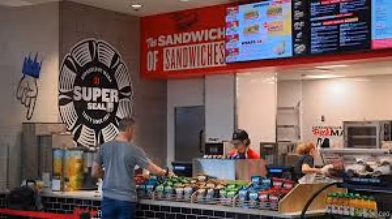 CVG Concourse B food court reaches full capacity as new sandwich shop snags former Chick-fil-A space