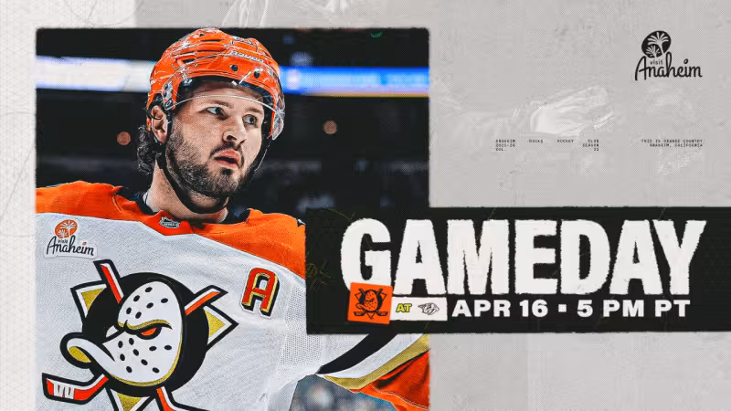 PREVIEW: Ducks Face Preds with Playoff Positioning on the Line | Anaheim Ducks