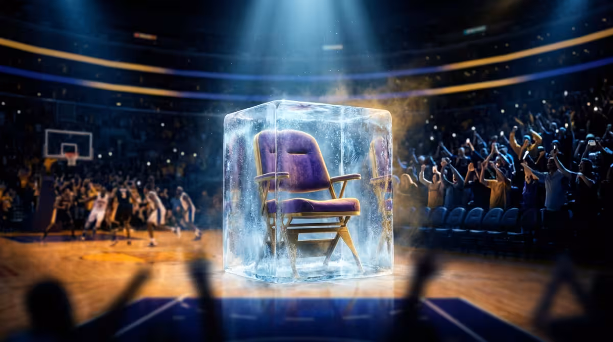 Iceman Drake frozen seats campaign turns Raptors arena into viral promotion