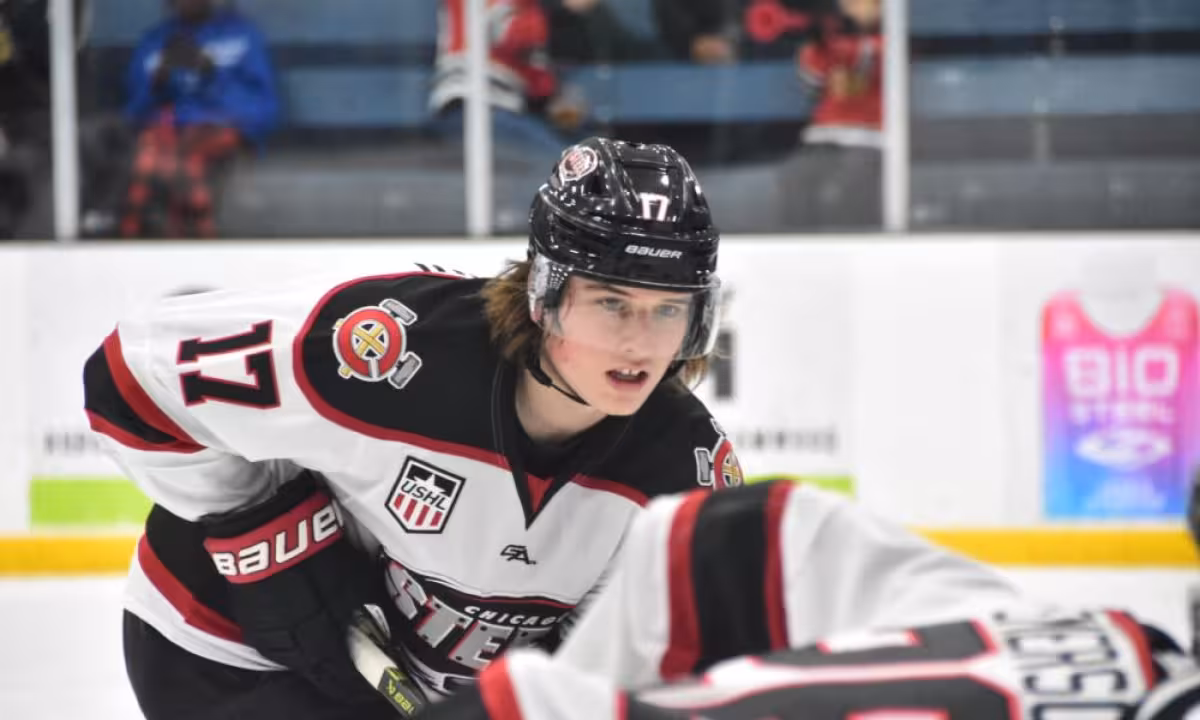 Macklin Celebrini’s Chicago Steel run defined his rise to the NHL