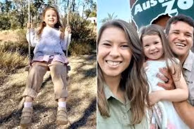 Terri Irwin Shares Photo of Granddaughter on a Swing Made by Steve Irwin