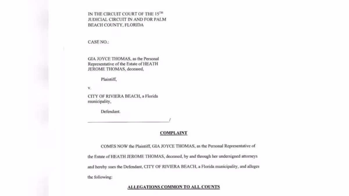 Wrongful Death Attorney: Riviera Beach suit over canal drowning