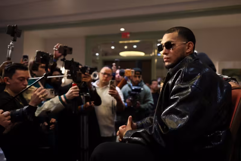 David Benavidez on A Potential Fight With Oleksandr Usyk: 'Maybe One Day'