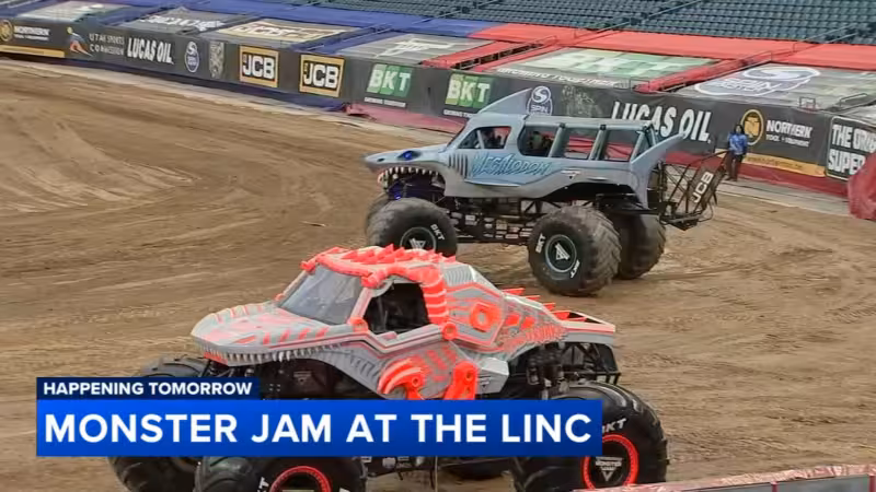 Monster Jam returns to Lincoln Financial Field in South Philadelphia