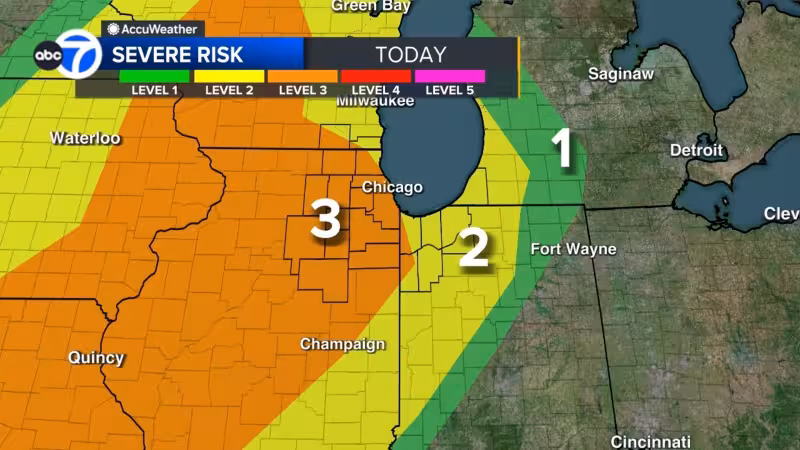 Chicago weather forecast: Tornado Watch for NW, SW suburbs, DeKalb County, southern Wisconsin