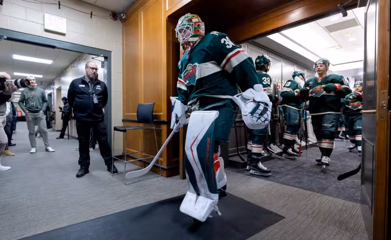 Rookie goalie Jesper Wallstedt will get Game 1 start for Wild in Dallas