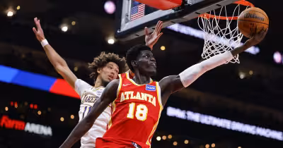 Mouhamed Gueye has found his role as Hawks open playoff run
