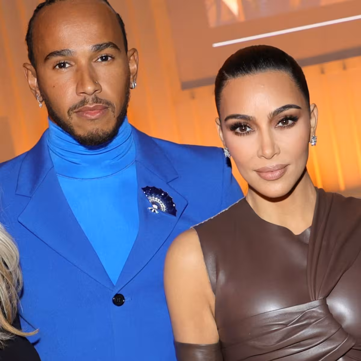 Kim Kardashian posts blurry Coachella photo with Lewis Hamilton