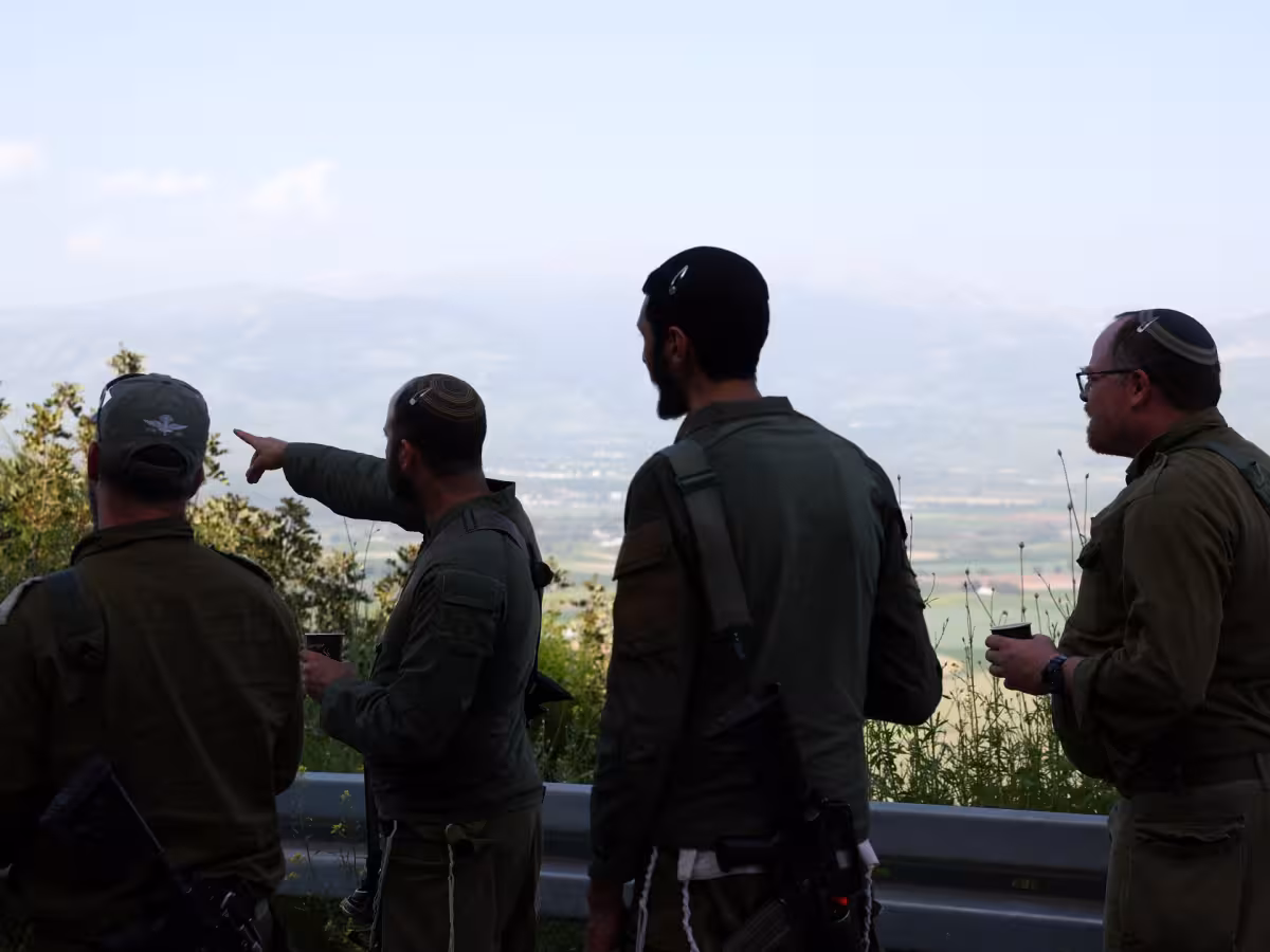 Israeli army confirms viral Statue photo from Lebanon, opens probe