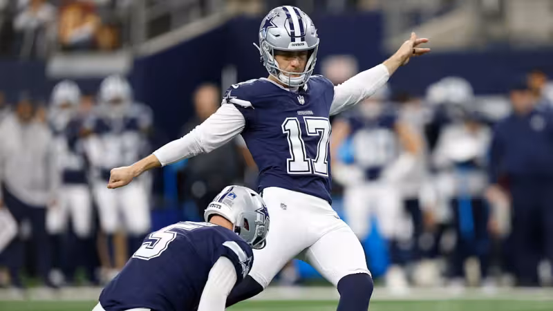 Deadline passes for outside teams to sign kicker Brandon Aubrey