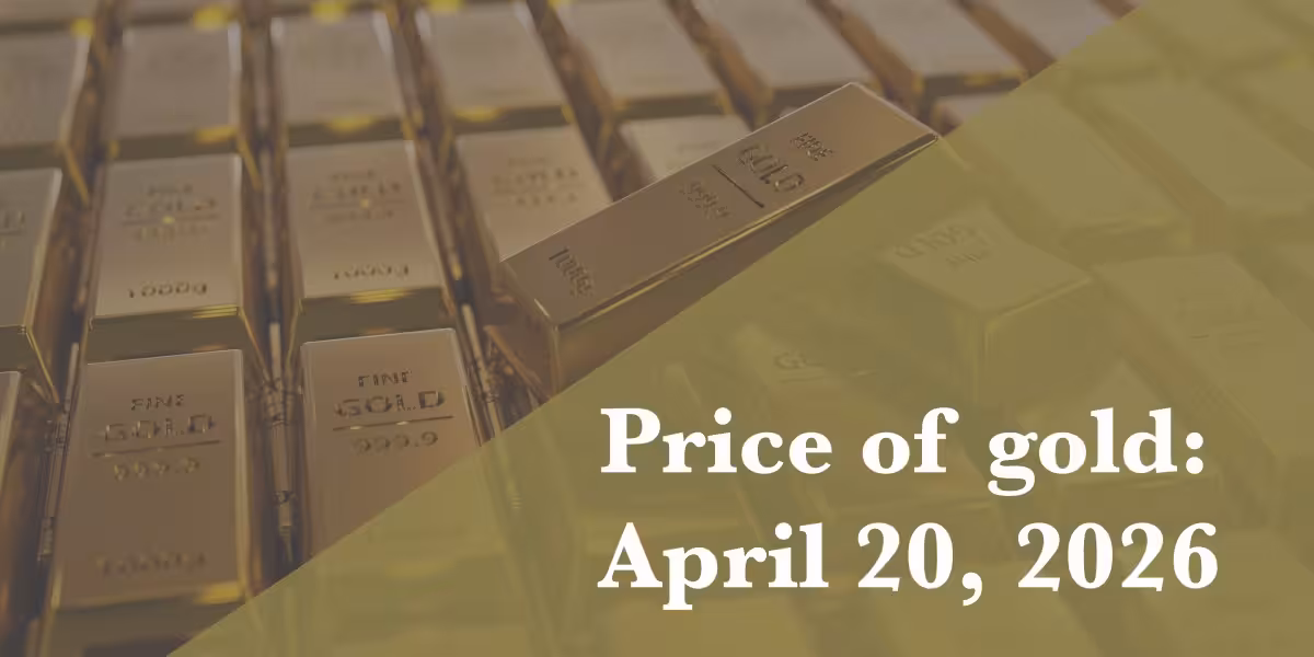 Gold Price April 20 2026 Holds at $4,804 as Debate Grows
