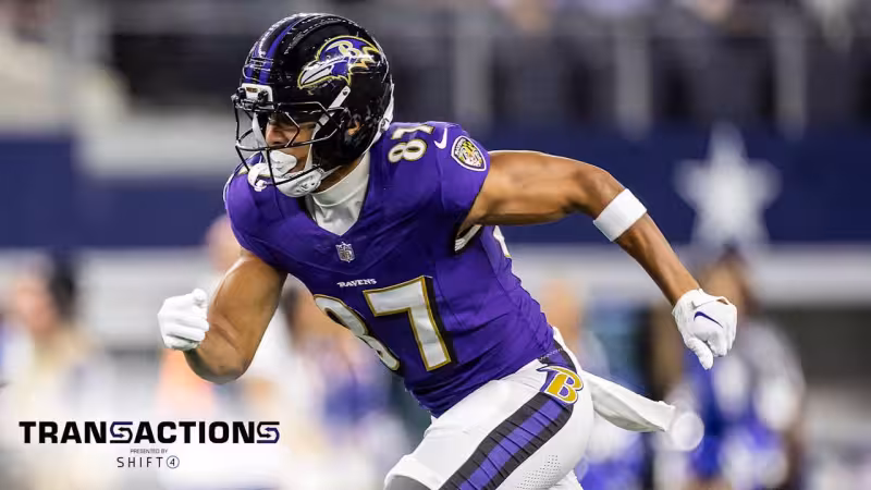 Ravens Re-Sign Wide Receiver Ahead of Draft 