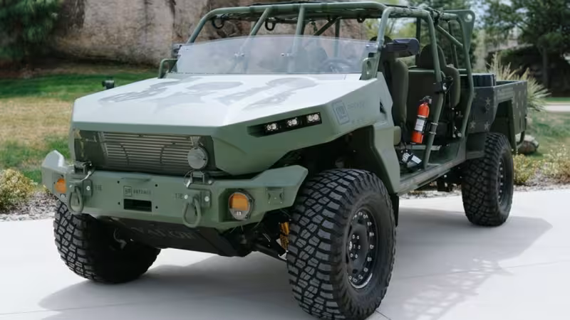 Rick Hendrick Just Paid $1 Million For A GM Defense Infantry Squad Vehicle He Helped Build - American Cars And Racing