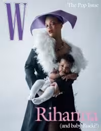 Rihanna W Magazine Shows Rocki in First Public Appearance After 2025 Birth