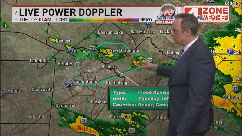 Heavy rains through Monday prompt flood warnings, showers continue into Tuesday