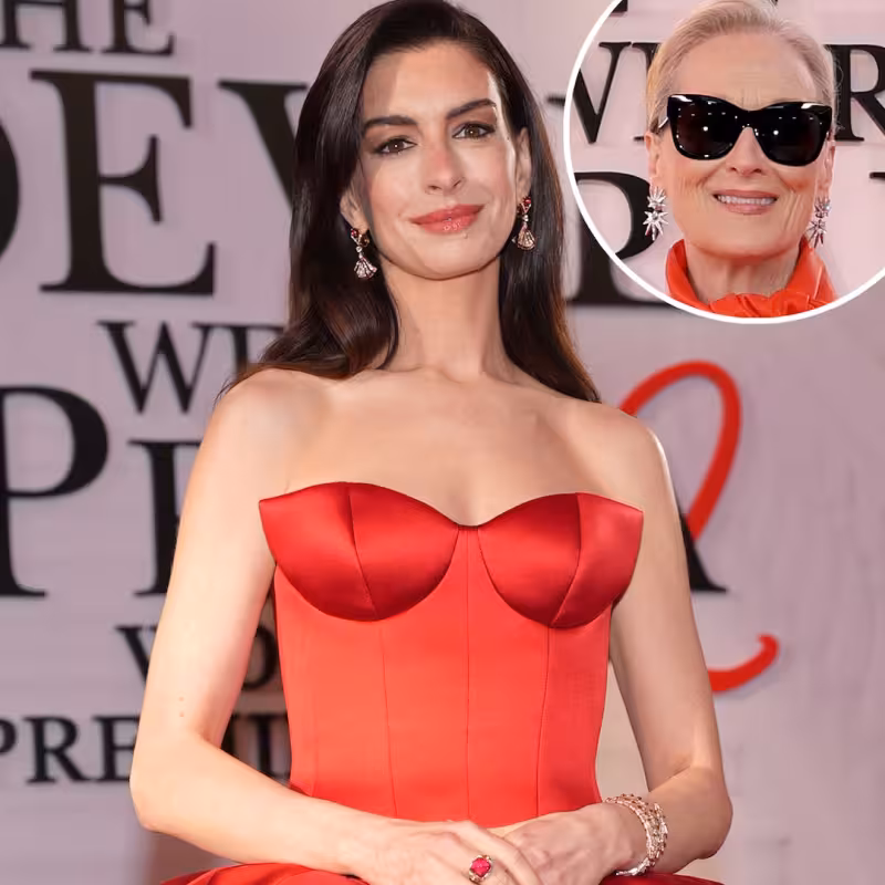 Anne Hathaway Reveals If Meryl Streep Went Method on Devil Wears Prada 2