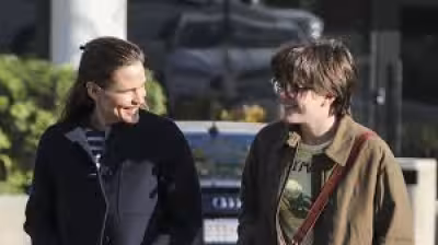 Jennifer Garner 54th Birthday Photos Show Santa Monica Outing With Fin