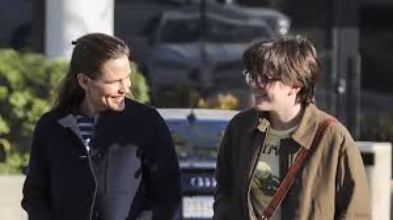 Jennifer Garner rings in her 54th birthday with Fin during a flowers-and-sweets outing