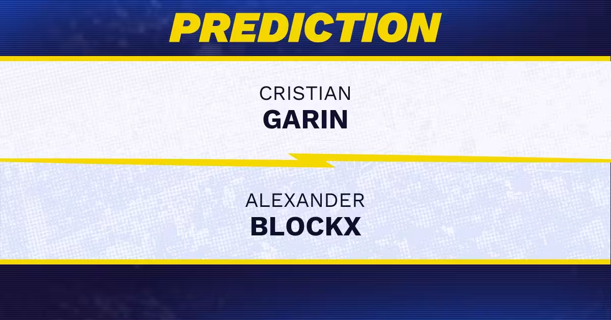 Alexander Blockx favored over Cristian Garin in Madrid Open round of 128