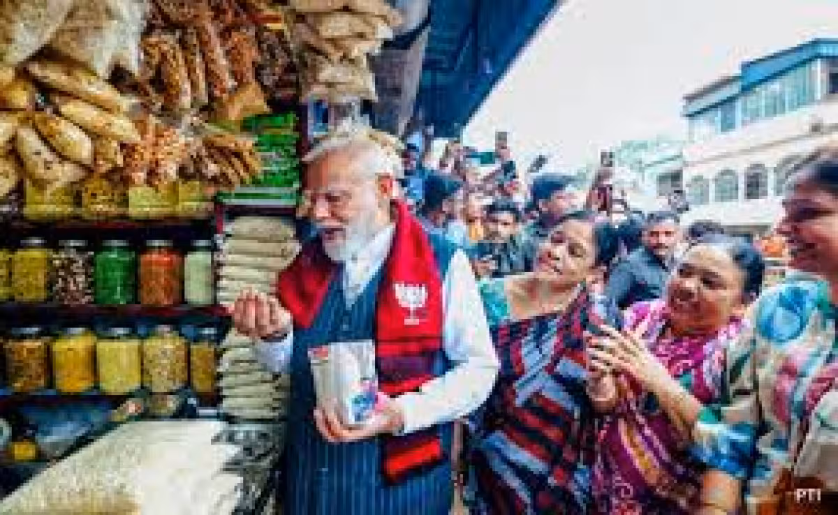 Sting in Bengal: Modi turns Jhalmuri into campaign weapon in Krishnanagar